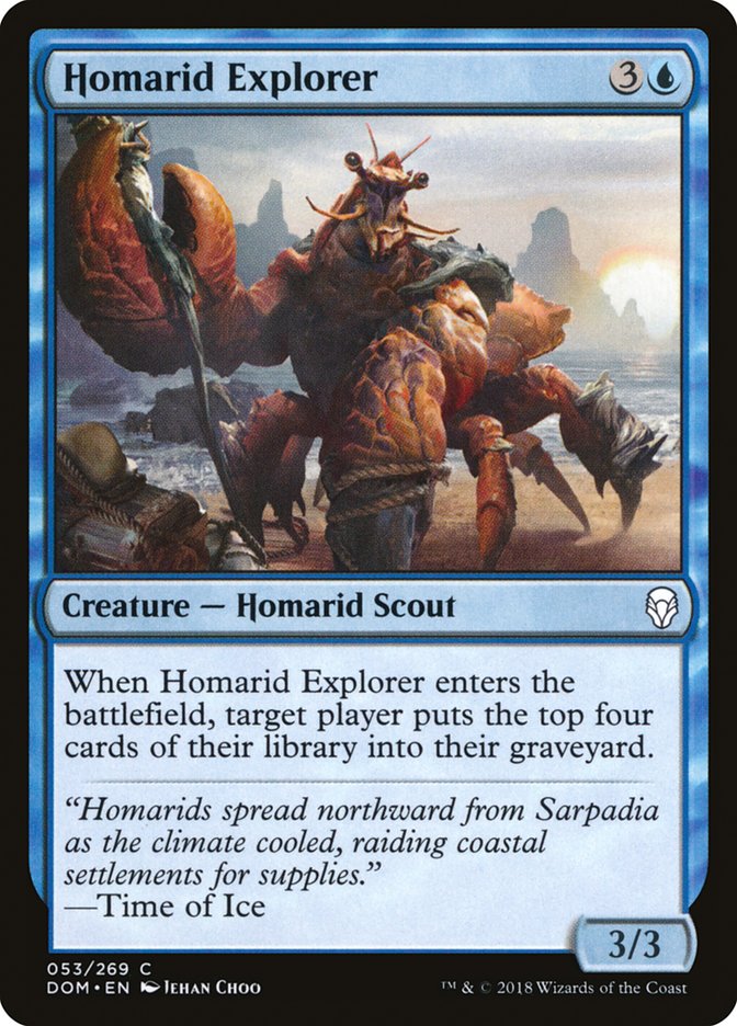 Homarid Explorer - [Foil] Dominaria (DOM)