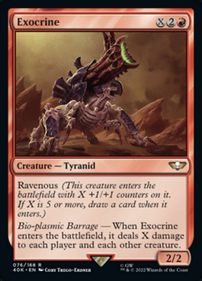 Exocrine - [Surge Foil] Warhammer 40,000 Commander (40K)