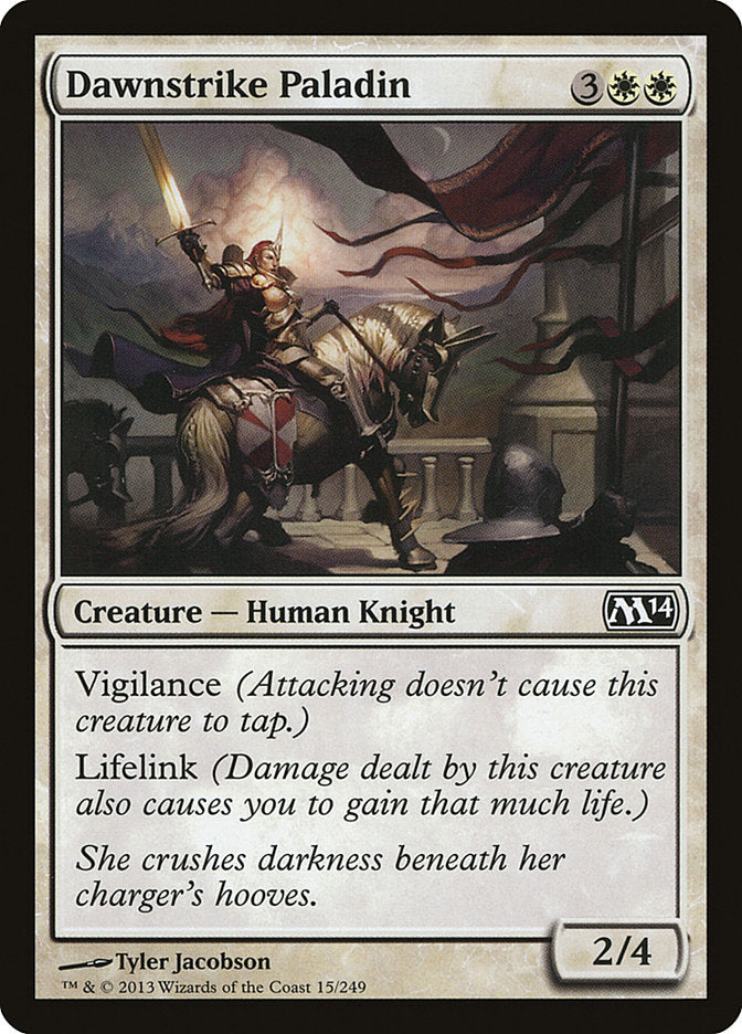 Dawnstrike Paladin - [Foil] Magic 2014 (M14)