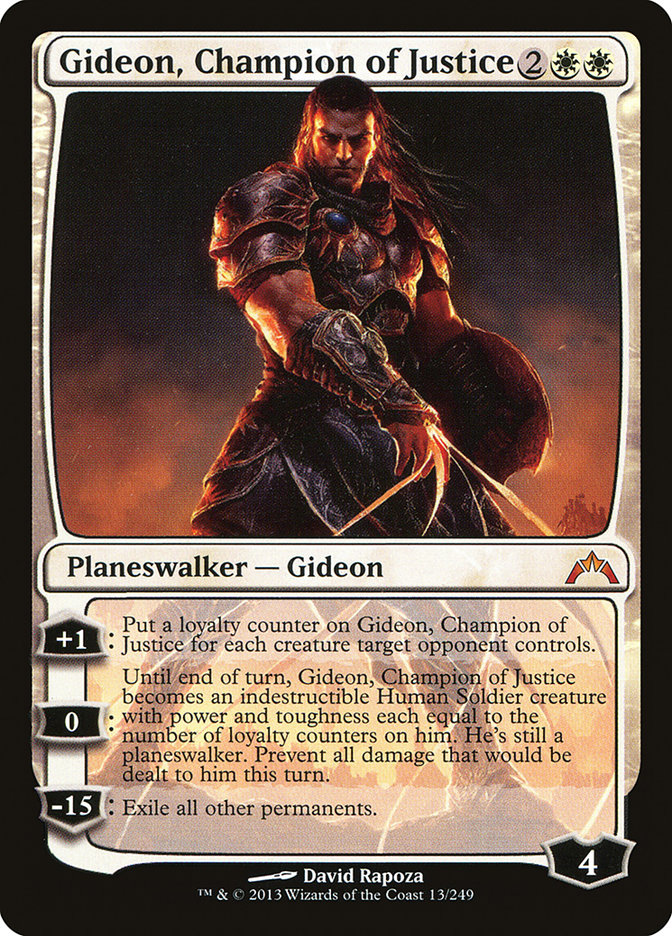 Gideon, Champion of Justice - Gatecrash (GTC)