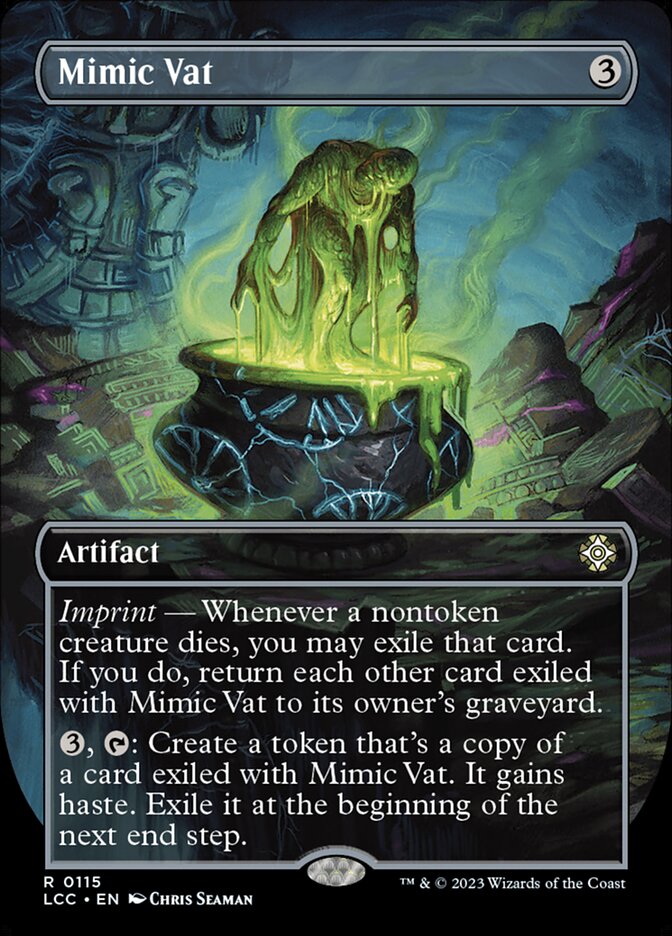 Mimic Vat - [Foil, Borderless] Lost Caverns of Ixalan Commander (LCC)