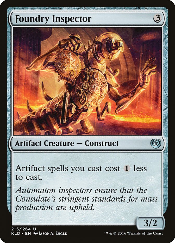 Foundry Inspector - [Foil] Kaladesh (KLD)