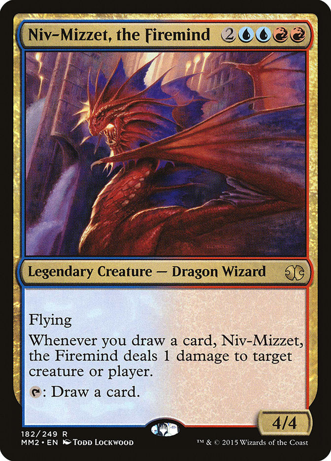 Niv-Mizzet, the Firemind - [Foil] Modern Masters 2015 (MM2)