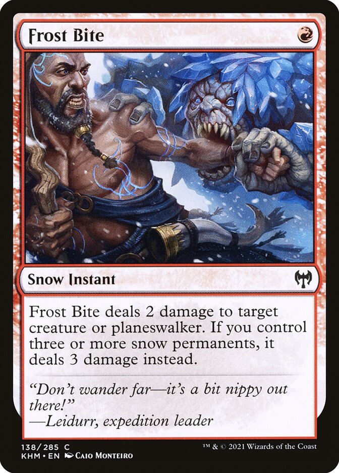 Frost Bite - [Foil] Kaldheim (KHM)