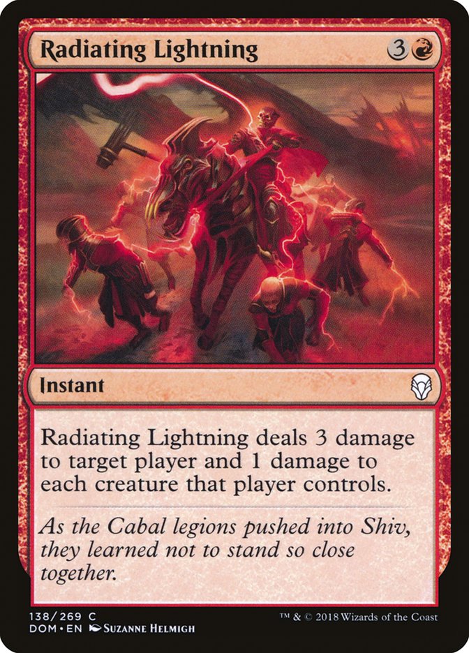 Radiating Lightning - [Foil] Dominaria (DOM)