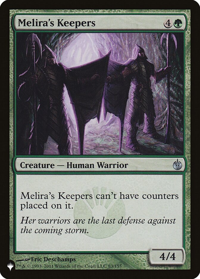 Melira's Keepers - The List (PLIST)