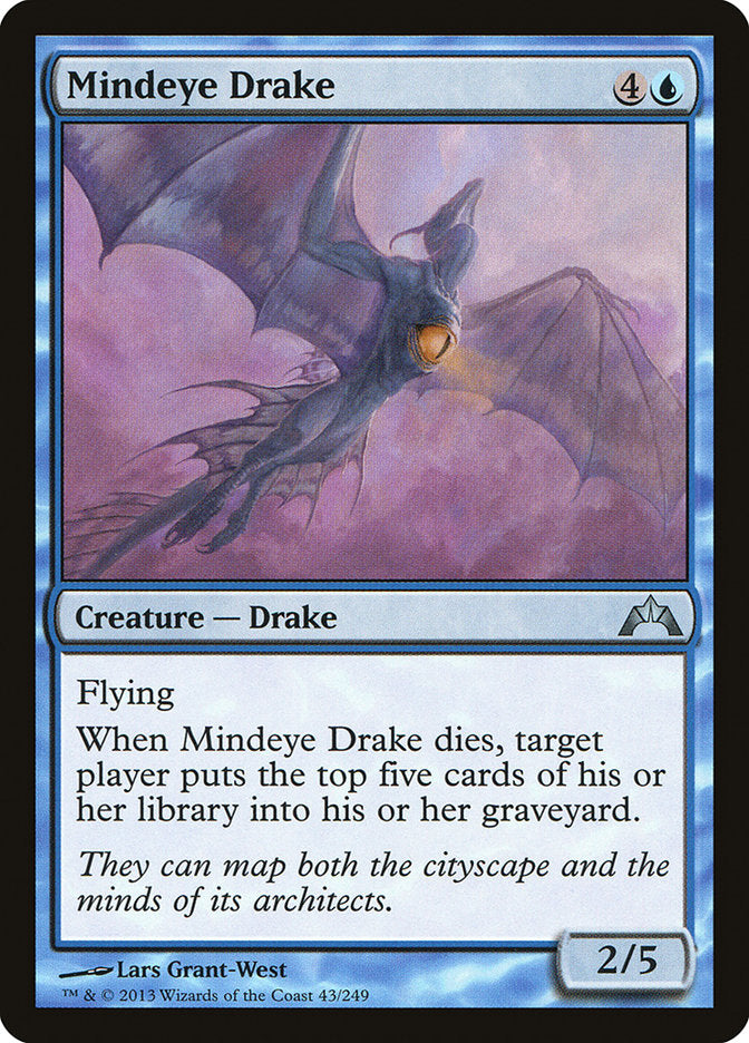 Mindeye Drake - [Foil] Gatecrash (GTC)