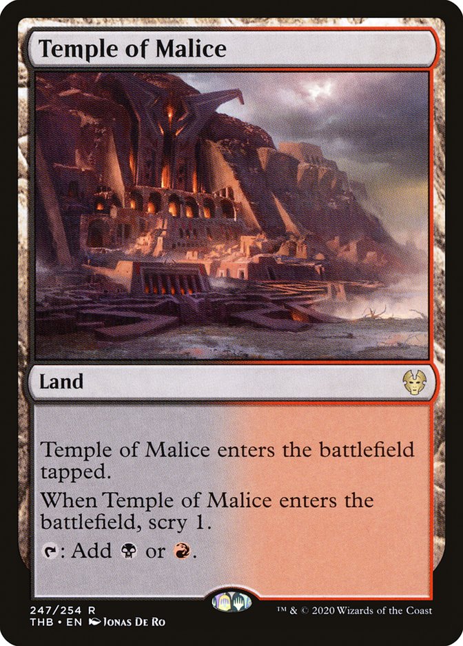 Temple of Malice - [Foil] Theros Beyond Death (THB)