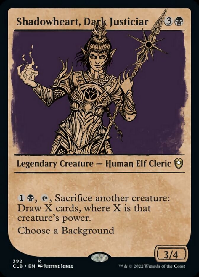 Shadowheart, Dark Justiciar - [Showcase] Commander Legends: Battle for Baldur's Gate (CLB)