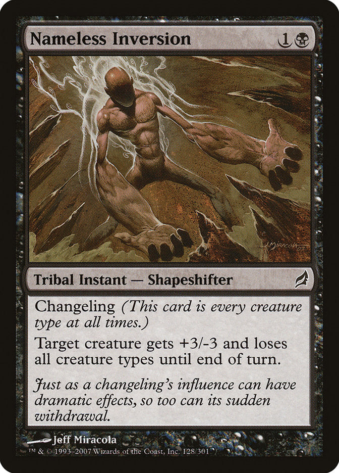 Nameless Inversion - [Foil] Lorwyn (LRW)