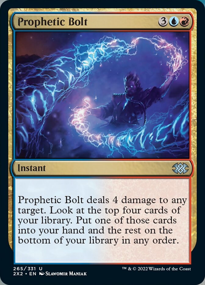 Prophetic Bolt - [Foil] Double Masters 2022 (2X2)