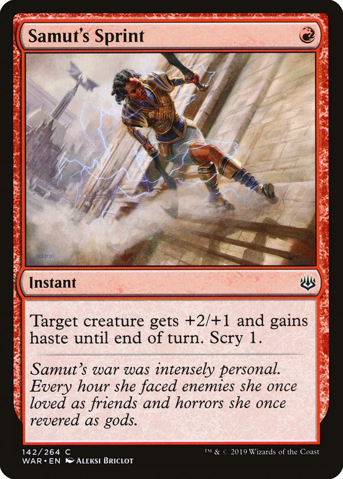 Samut's Sprint - War of the Spark (WAR)
