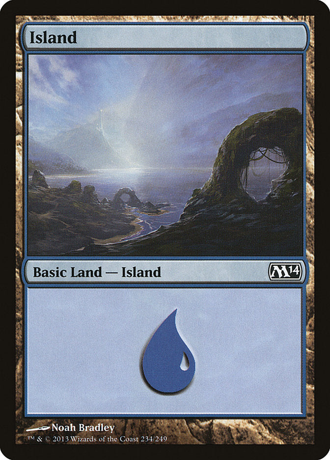 Island (234) - [Foil] Magic 2014 (M14)