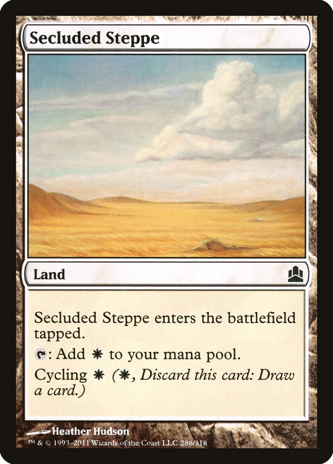 Secluded Steppe - Commander 2011 (CMD)