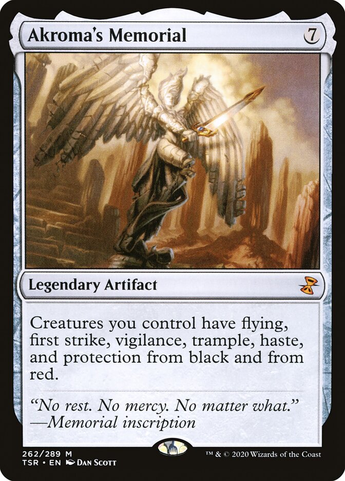 Akroma's Memorial - [Foil] Time Spiral Remastered (TSR)