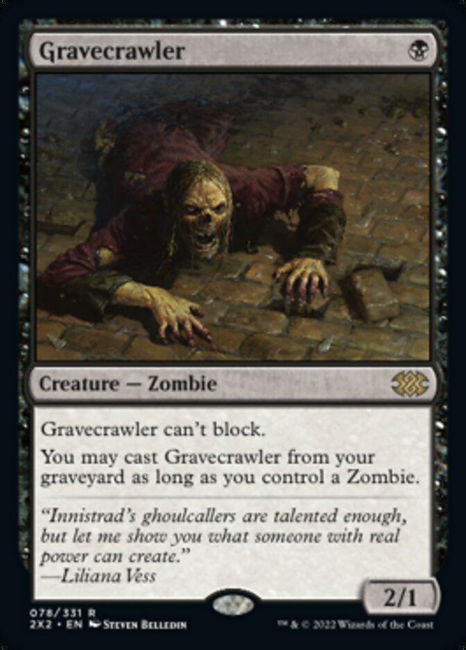 Gravecrawler - [Foil] Double Masters 2022 (2X2)