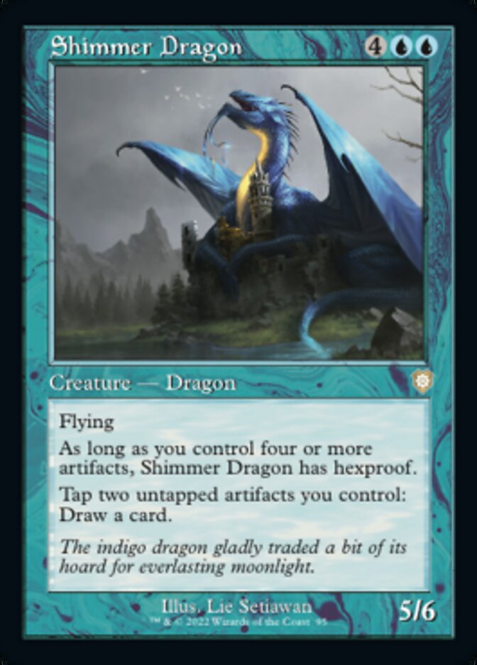 Shimmer Dragon - The Brothers' War Commander (BRC)
