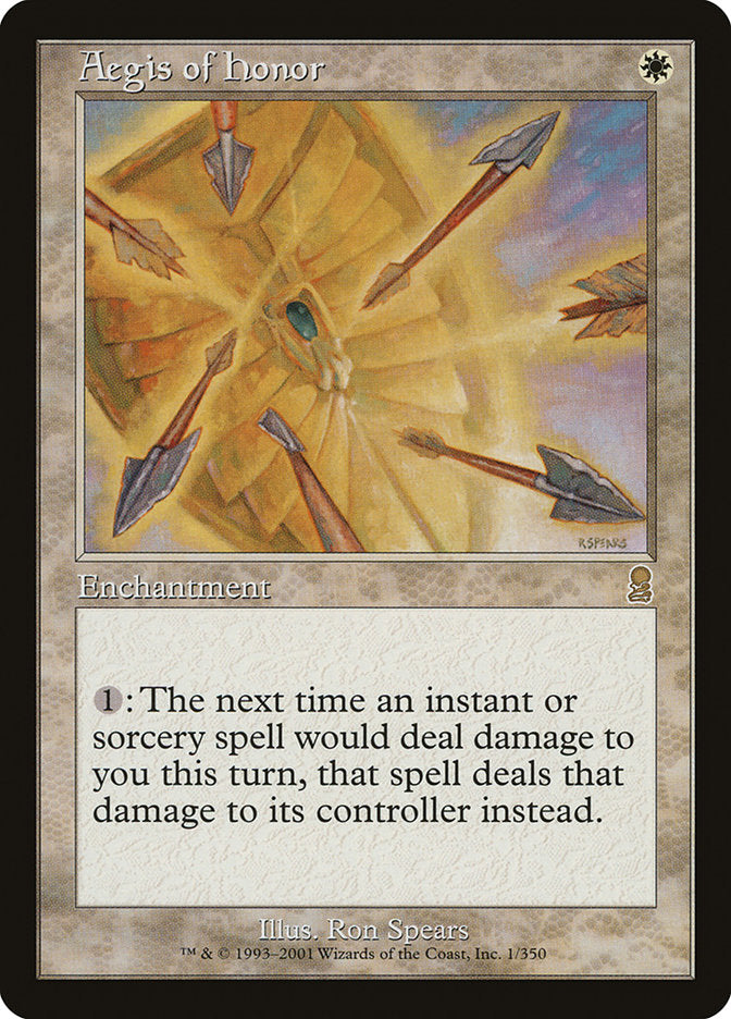 Aegis of Honor - [Foil, Retro Frame] Odyssey (ODY)