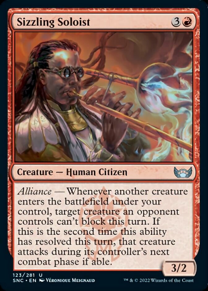 Sizzling Soloist - [Foil] Streets of New Capenna (SNC)