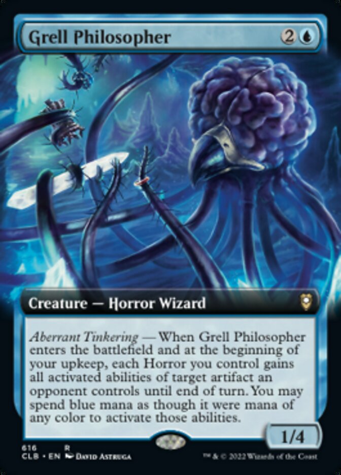 Grell Philosopher - [Foil, Extended Art] Commander Legends: Battle for Baldur's Gate (CLB)