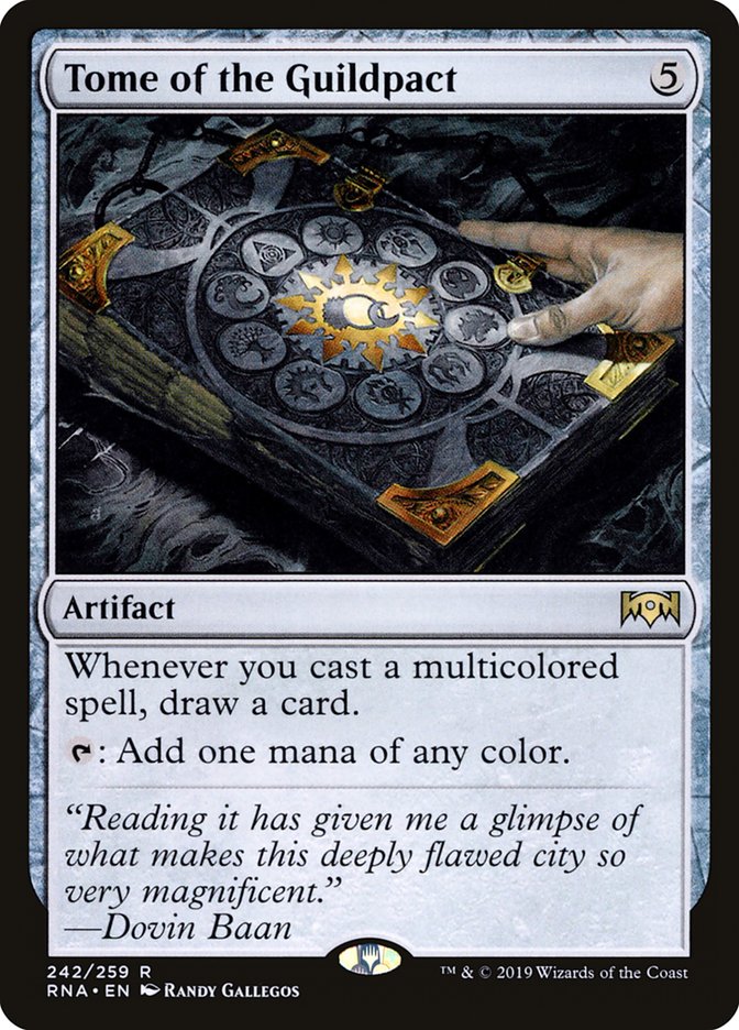 Tome of the Guildpact - [Foil] Ravnica Allegiance (RNA)