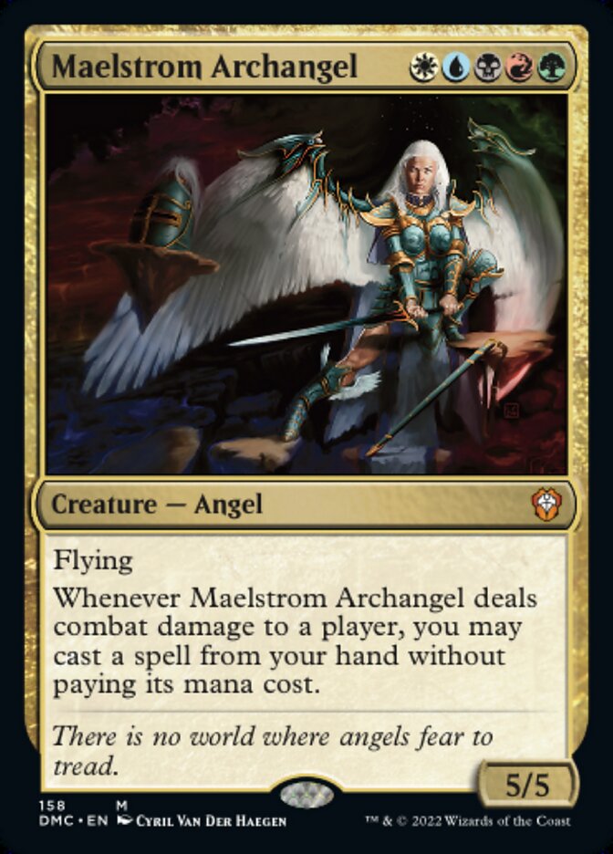 Maelstrom Archangel - [Foil] Dominaria United Commander (DMC)