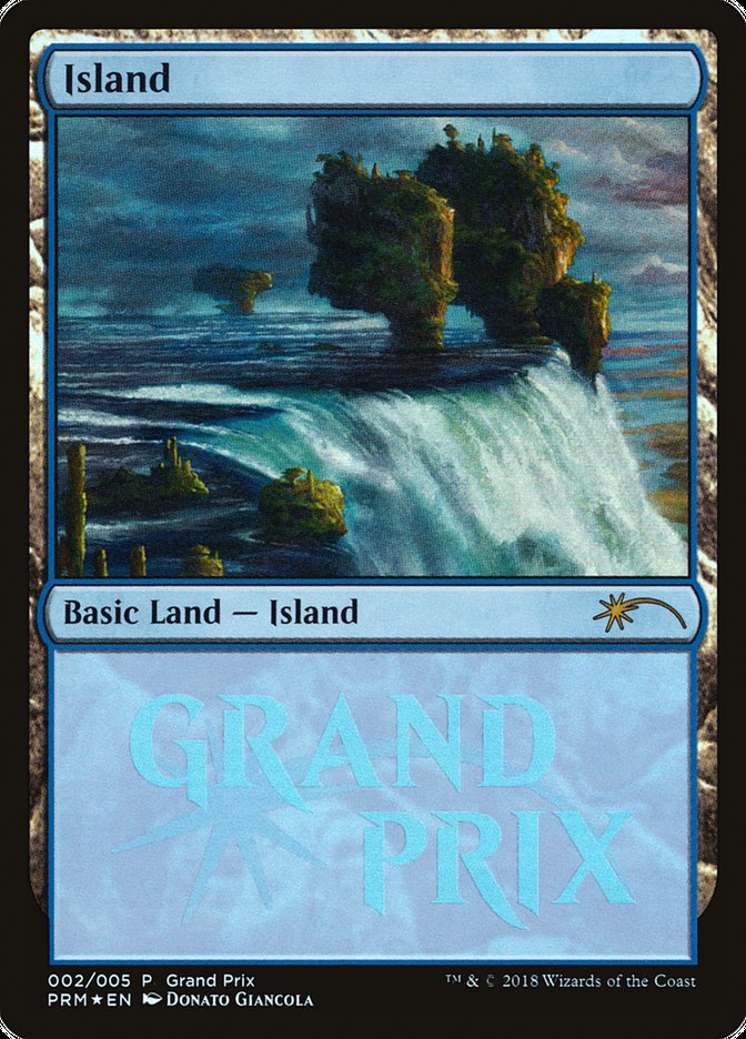 Island - [Foil, Promo] Grand Prix Promos (PGPX)