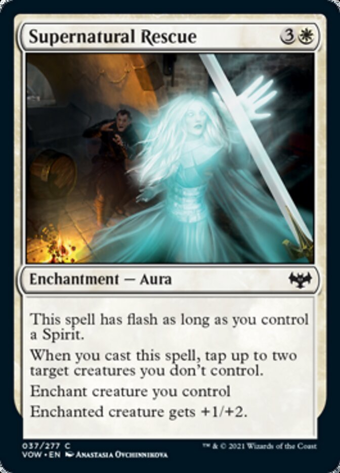 Supernatural Rescue - [Foil] Innistrad: Crimson Vow (VOW)