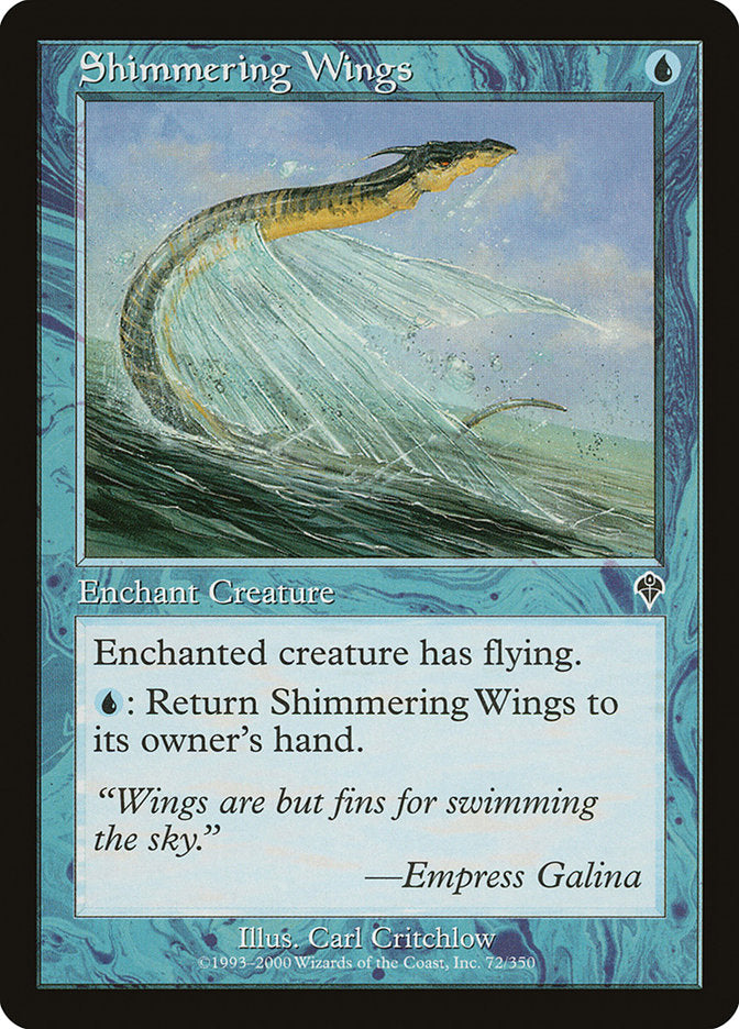 Shimmering Wings - [Foil, Retro Frame] Invasion (INV)
