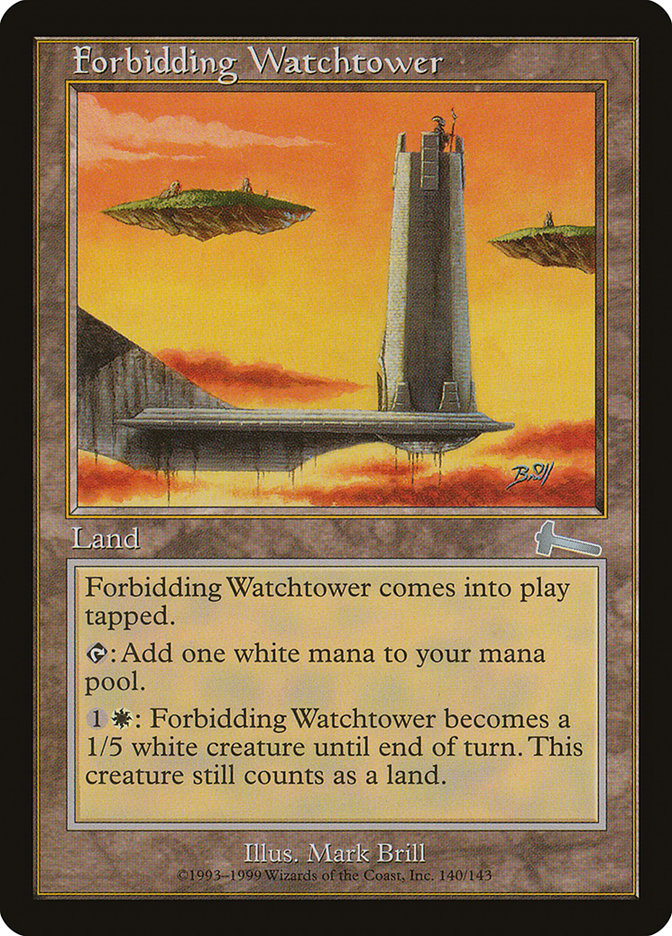 Forbidding Watchtower - [Foil] Urza's Legacy (ULG)