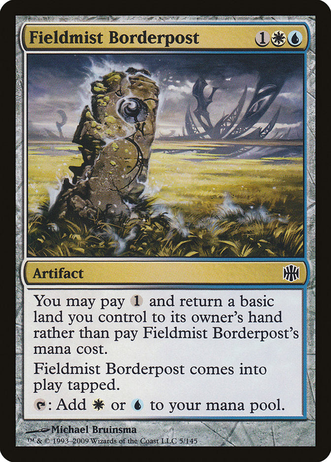 Fieldmist Borderpost - [Foil] Alara Reborn (ARB)