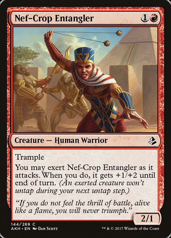 mtg amonkhet red cards Nef-Crop Entangler