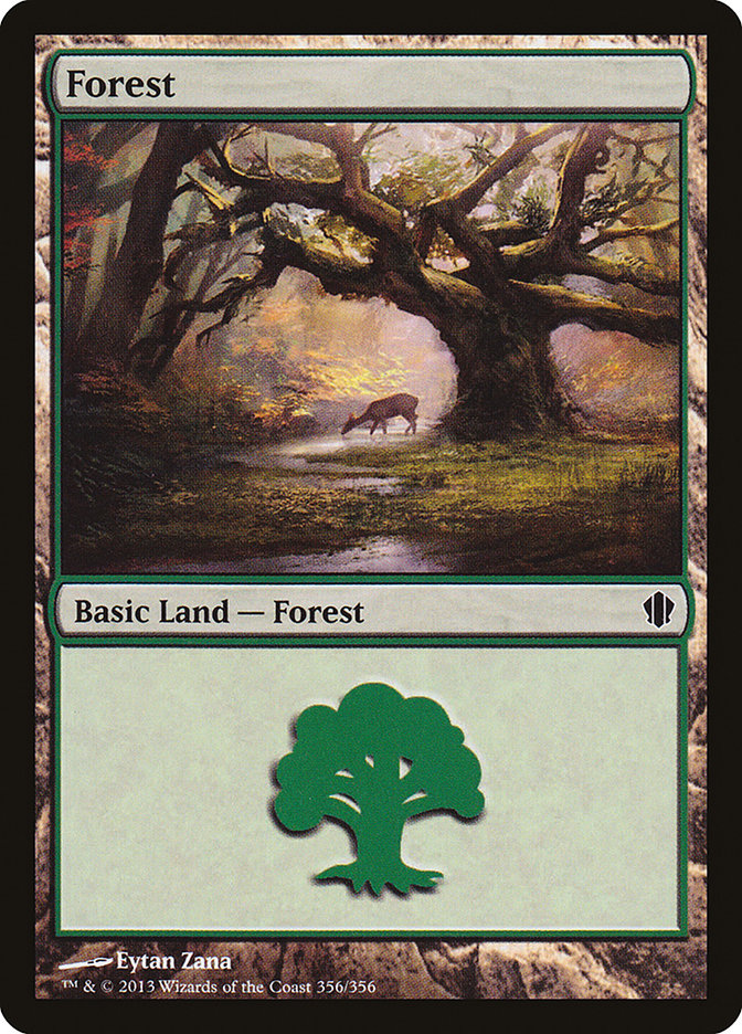 Forest (356) - Commander 2013 (C13)