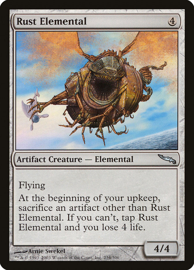 Rust Elemental - [Foil] Mirrodin (MRD)