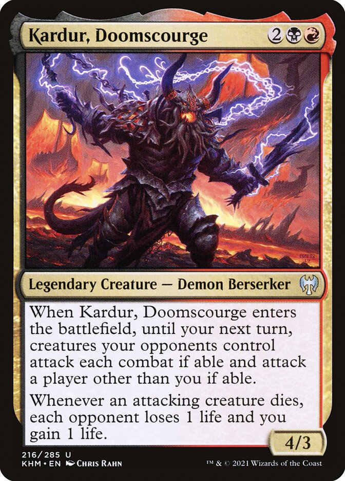 Kardur, Doomscourge - [Foil] Kaldheim (KHM)