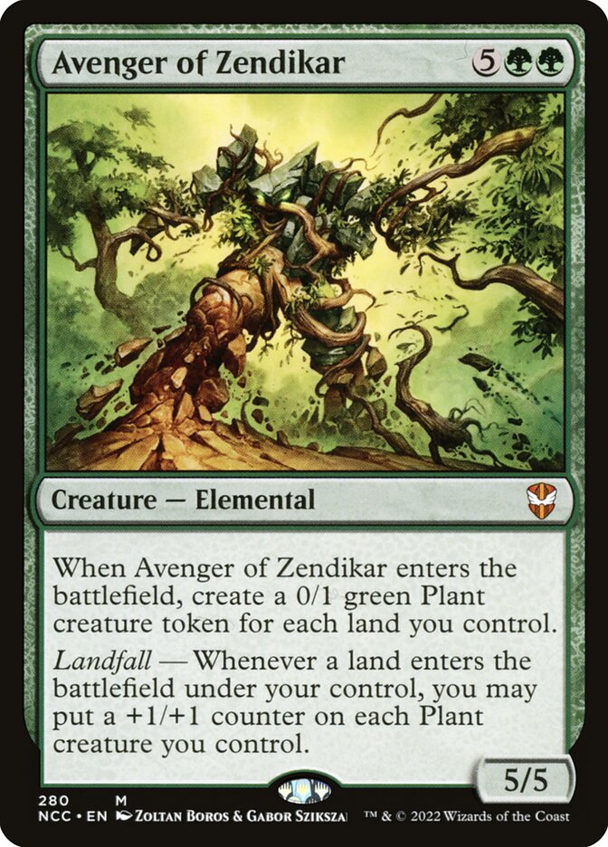 Avenger of Zendikar - [Foil] New Capenna Commander (NCC)