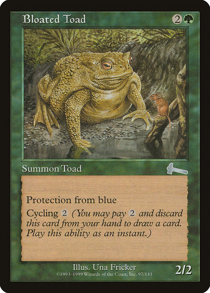Bloated Toad - [Foil] Urza's Legacy (ULG)