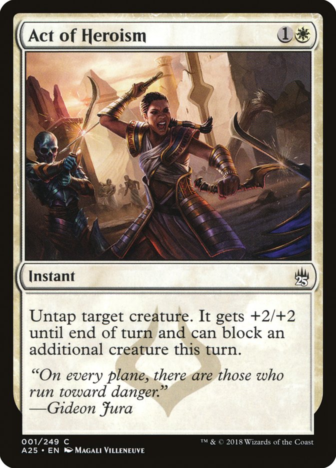 Act of Heroism - [Foil] Masters 25 (A25)