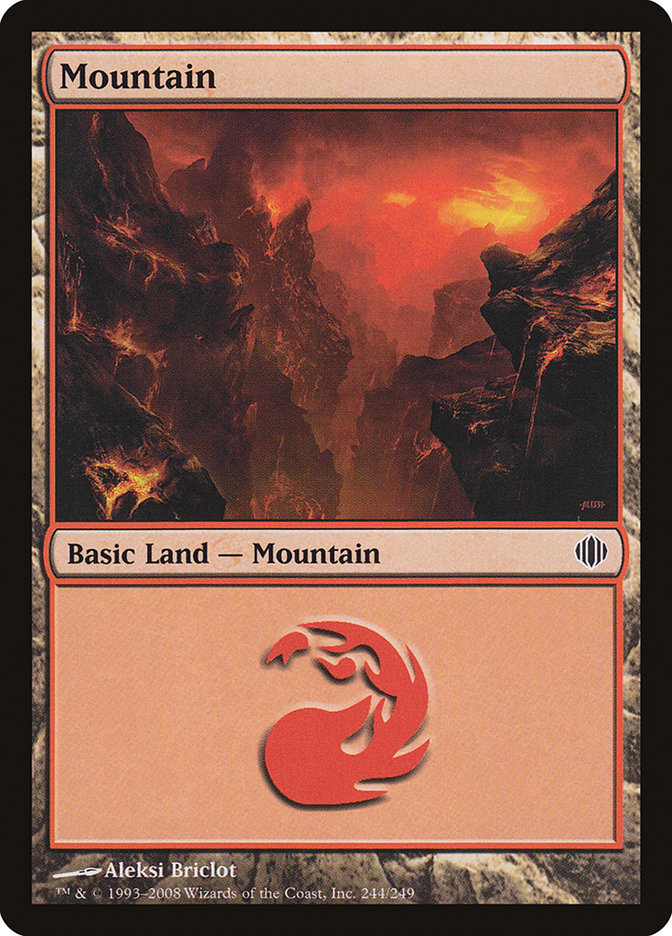 Mountain (244) - Shards of Alara (ALA)