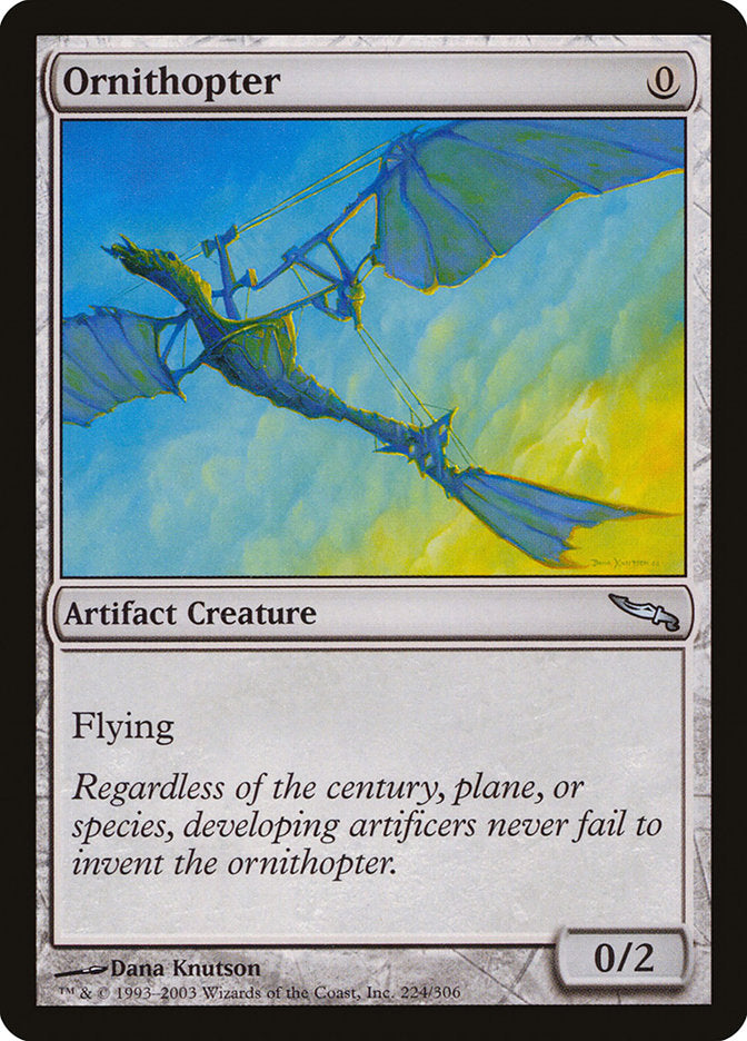 Ornithopter - [Foil] Mirrodin (MRD)