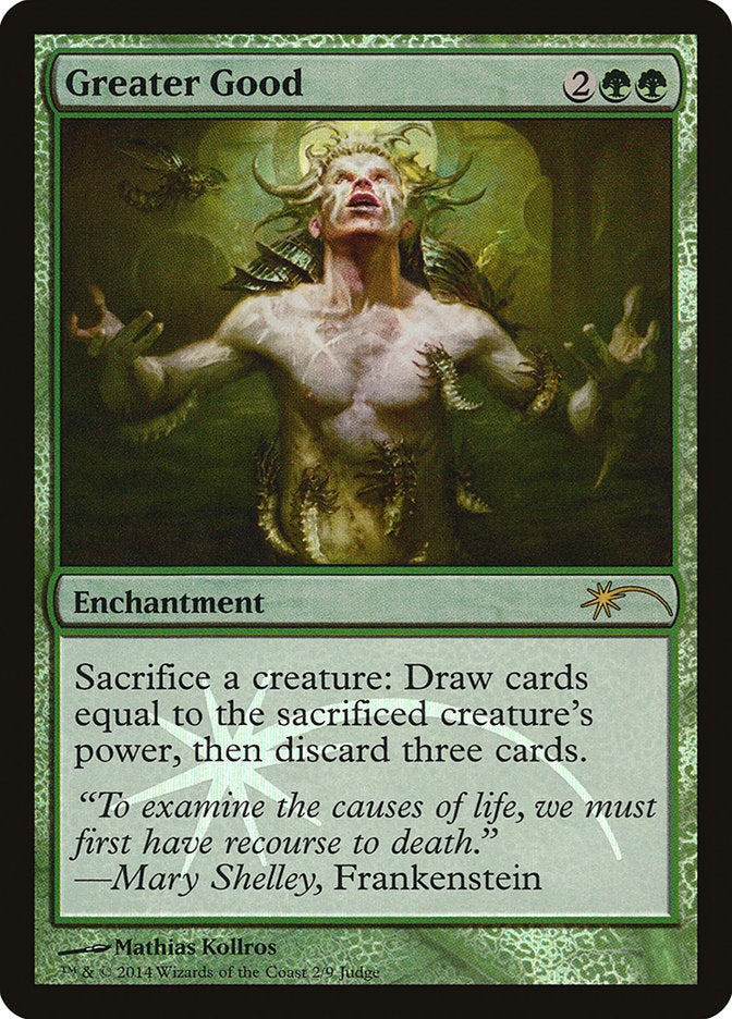 Greater Good - [Foil, Promo] Judge Gift Cards 2014 (J14)