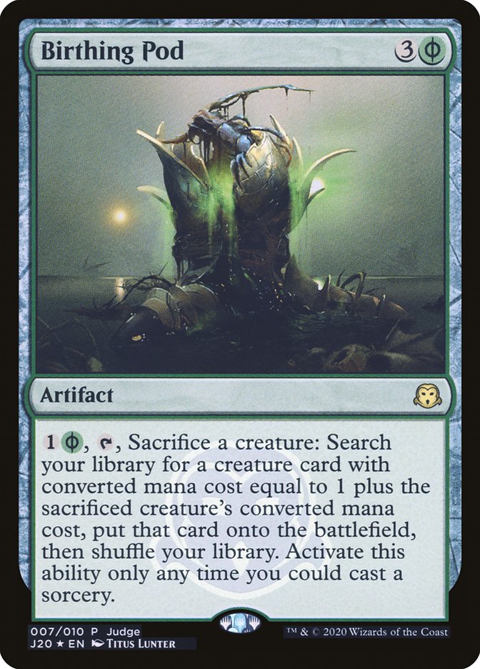 Birthing Pod - [Foil, Promo] Judge Gift Cards 2020 (J20)