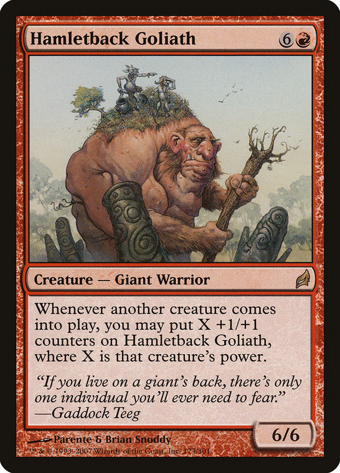 Hamletback Goliath - Lorwyn (LRW)