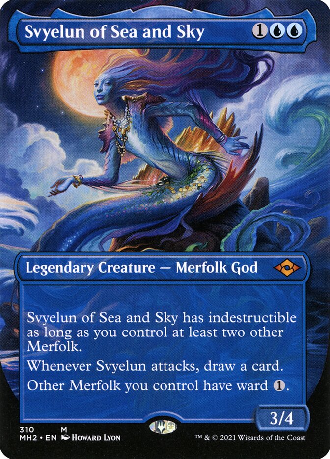 Svyelun of Sea and Sky - [Foil, Borderless] Modern Horizons 2 (MH2)