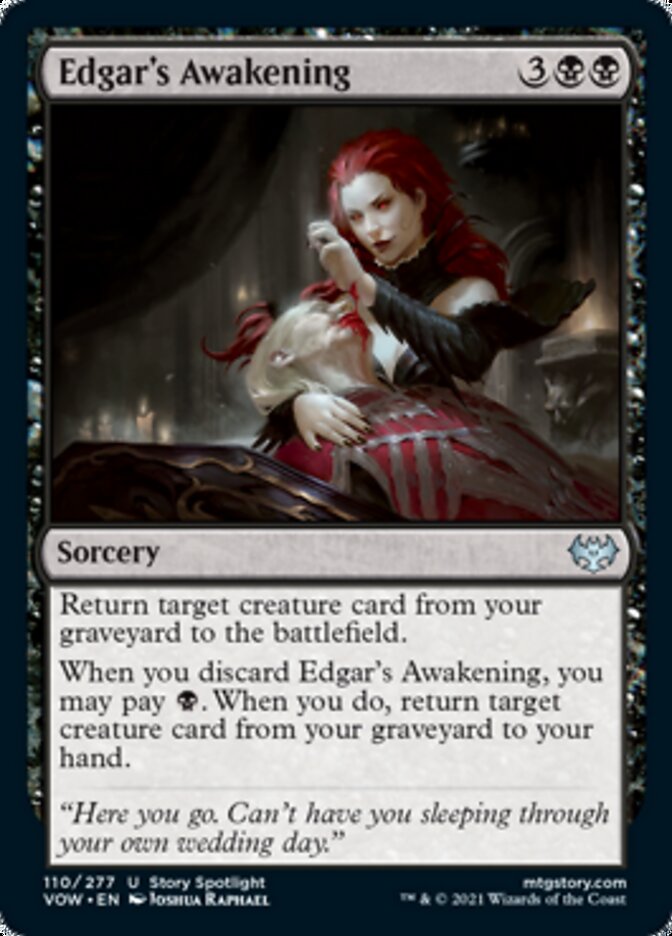 Edgar's Awakening - [Foil] Innistrad: Crimson Vow (VOW)