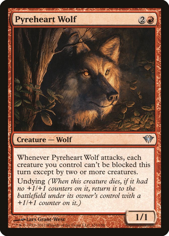 Pyreheart Wolf - [Foil] Dark Ascension (DKA)