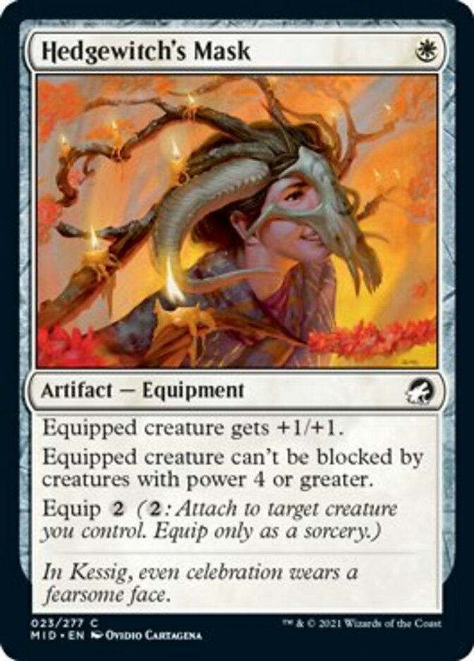 Hedgewitch's Mask - Innistrad: Midnight Hunt (MID)