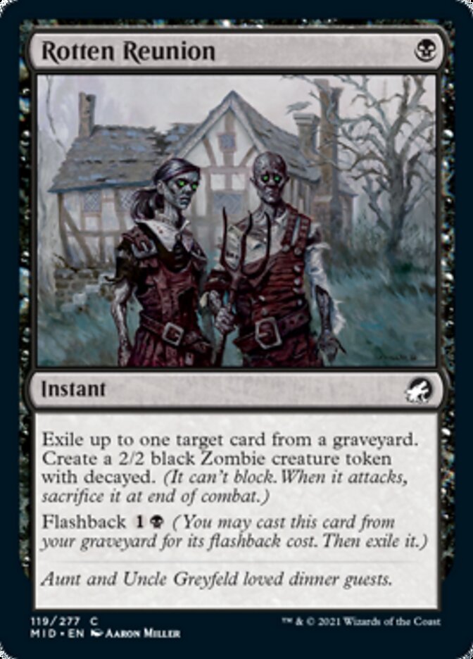 Rotten Reunion - [Foil] Innistrad: Midnight Hunt (MID)