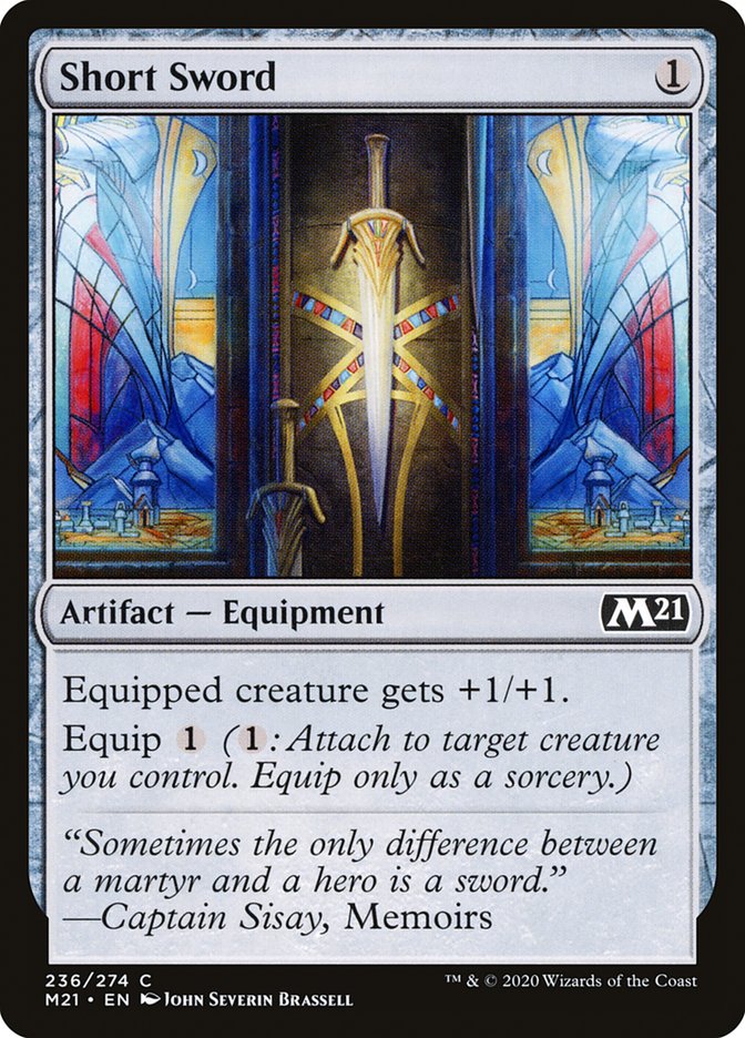 Short Sword - [Foil] Core Set 2021 (M21)