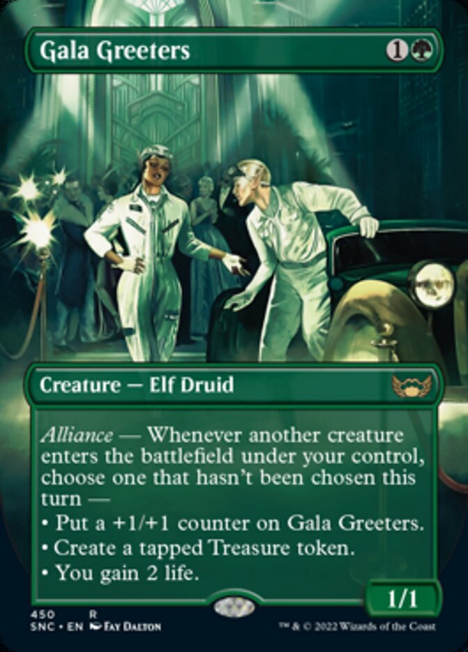 Gala Greeters - [Foil, Borderless] Streets of New Capenna (SNC)